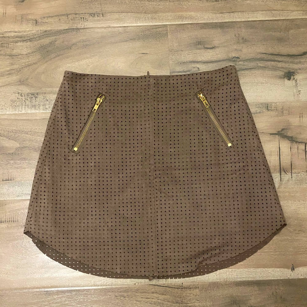 Espresso brown skirt
